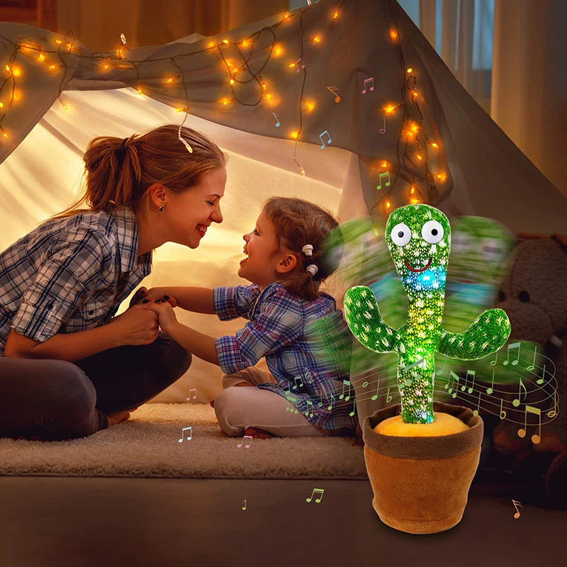 Dancing Cactus 120 Song Speaker Talking Usb Battery Voice